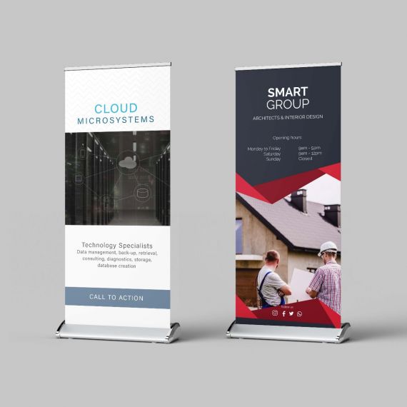Premium Pull up Banners Printing Online in Australia Universal Approach